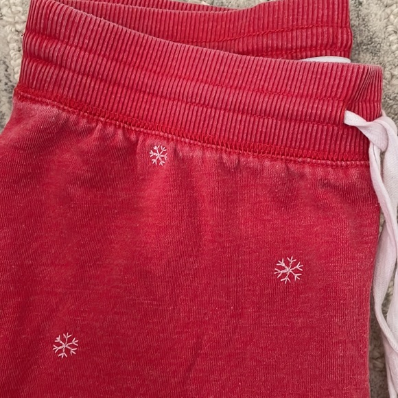 PJ Salvage Joyful Spirit Snowflake Jogger XS - Picture 6 of 7